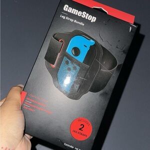 GameStop Leg Strap Bundle for Nintendo Switch